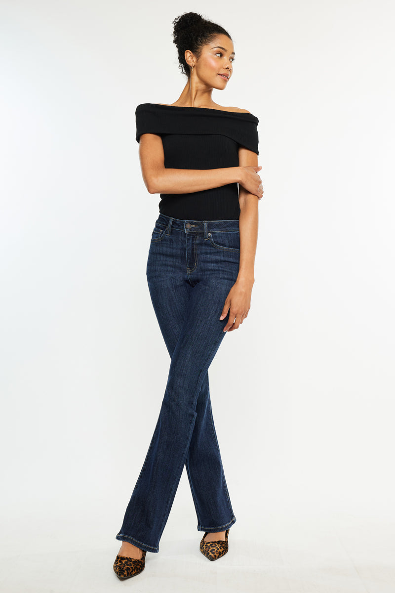 Women's High Rise Bootcut Jeans - Ami