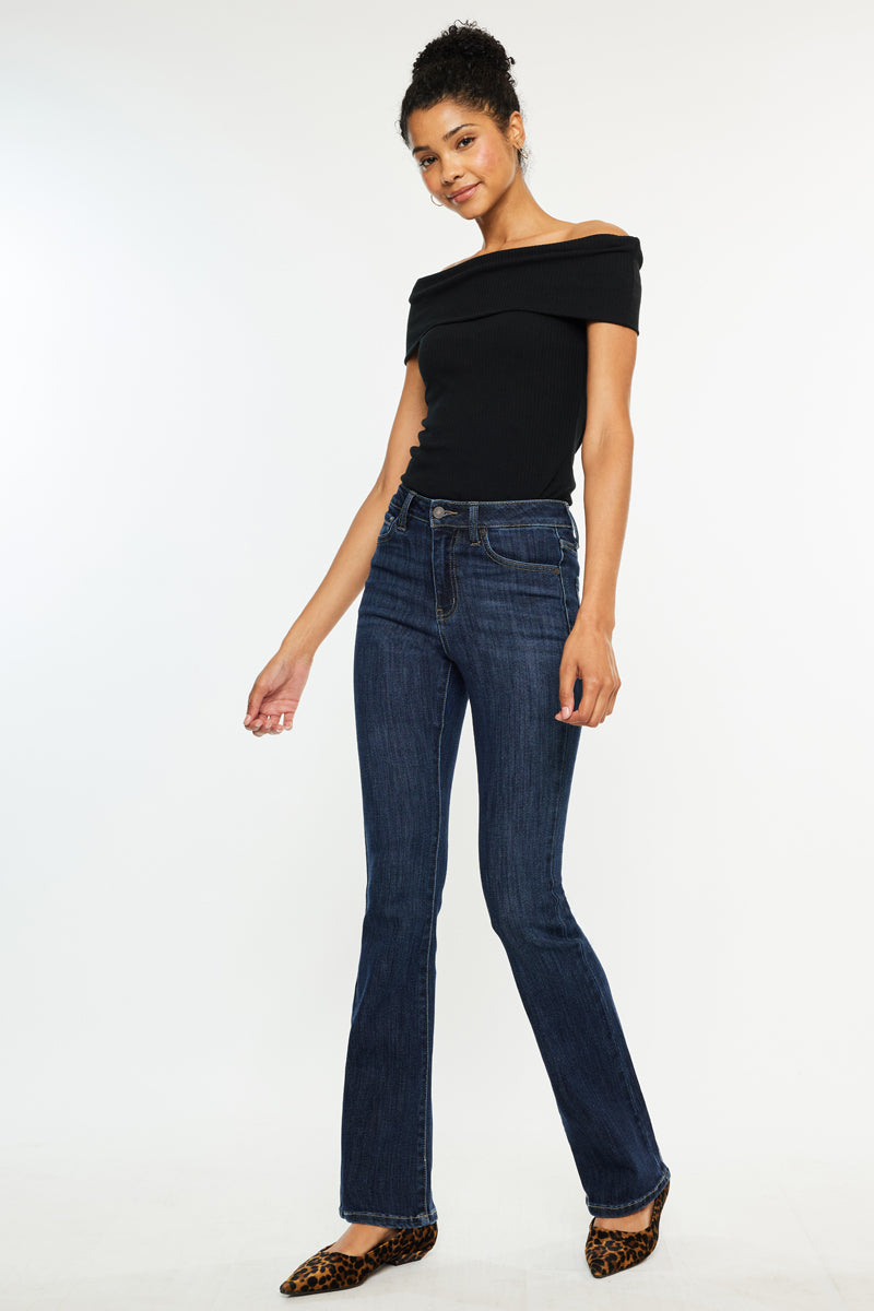 Women's High Rise Bootcut Jeans - Ami