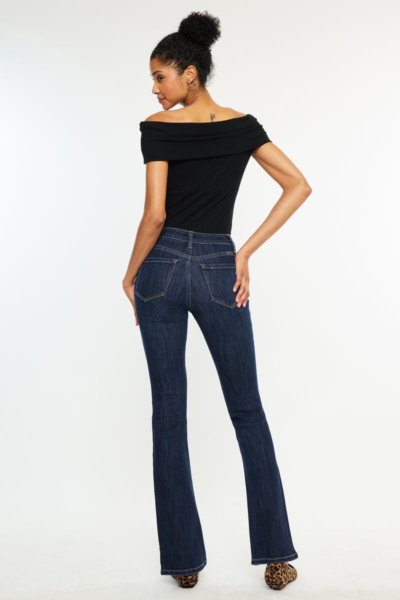 Women's High Rise Bootcut Jeans - Ami