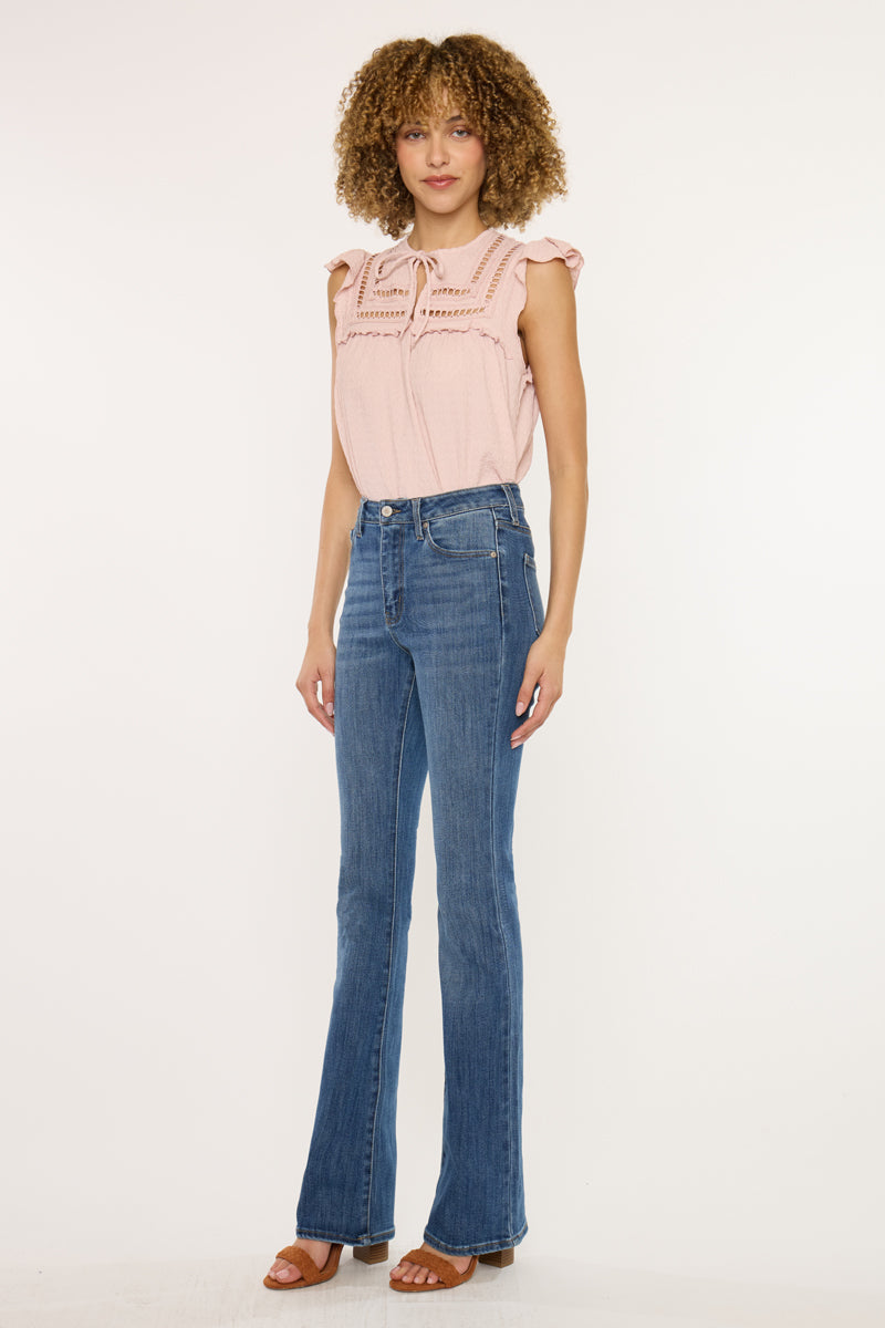 Women's High Rise Bootcut Jeans - Ami