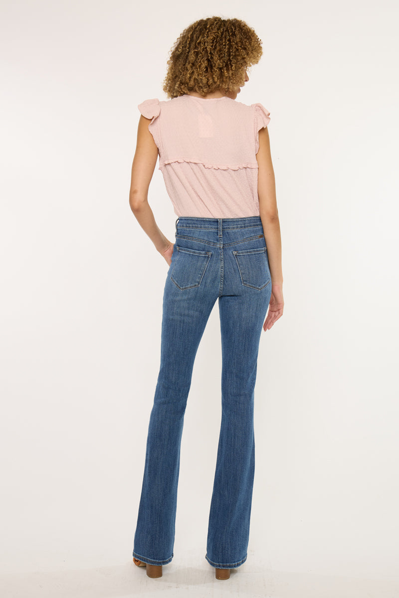 Women's High Rise Bootcut Jeans - Ami