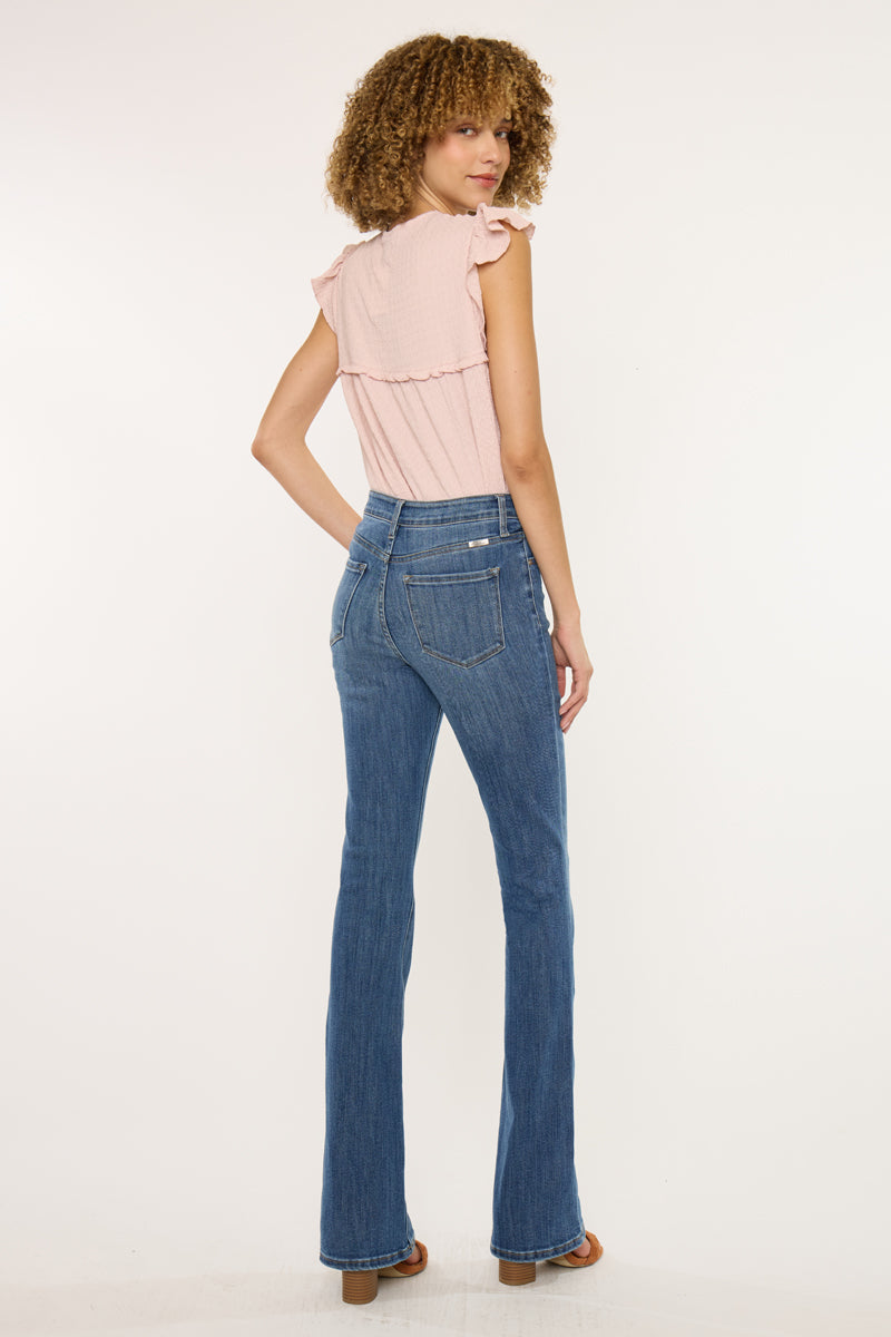 Women's High Rise Bootcut Jeans - Ami