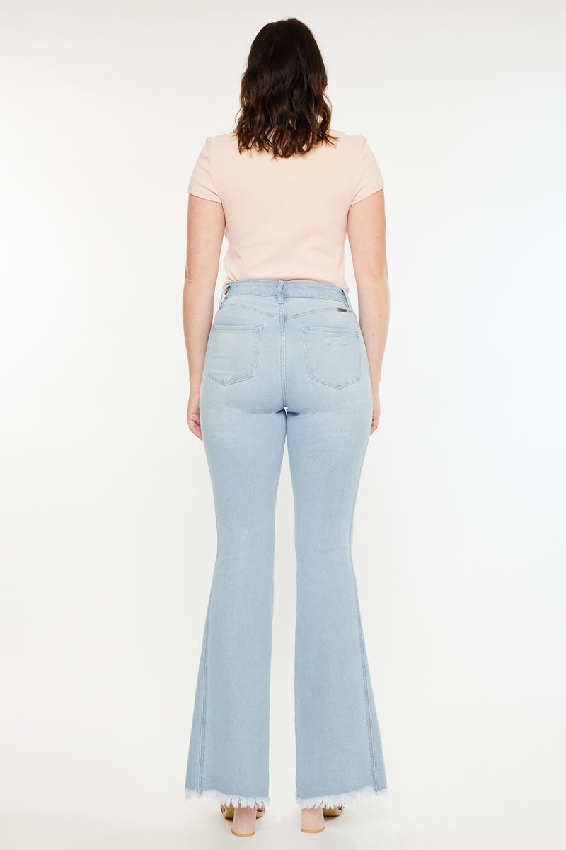 Women's High Rise Flare Jeans - Annika