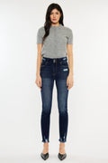 Women's High Rise Ankle Skinny Jeans - Ariana