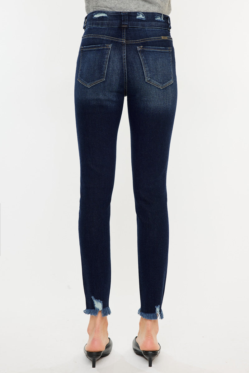 Women's High Rise Ankle Skinny Jeans - Ariana