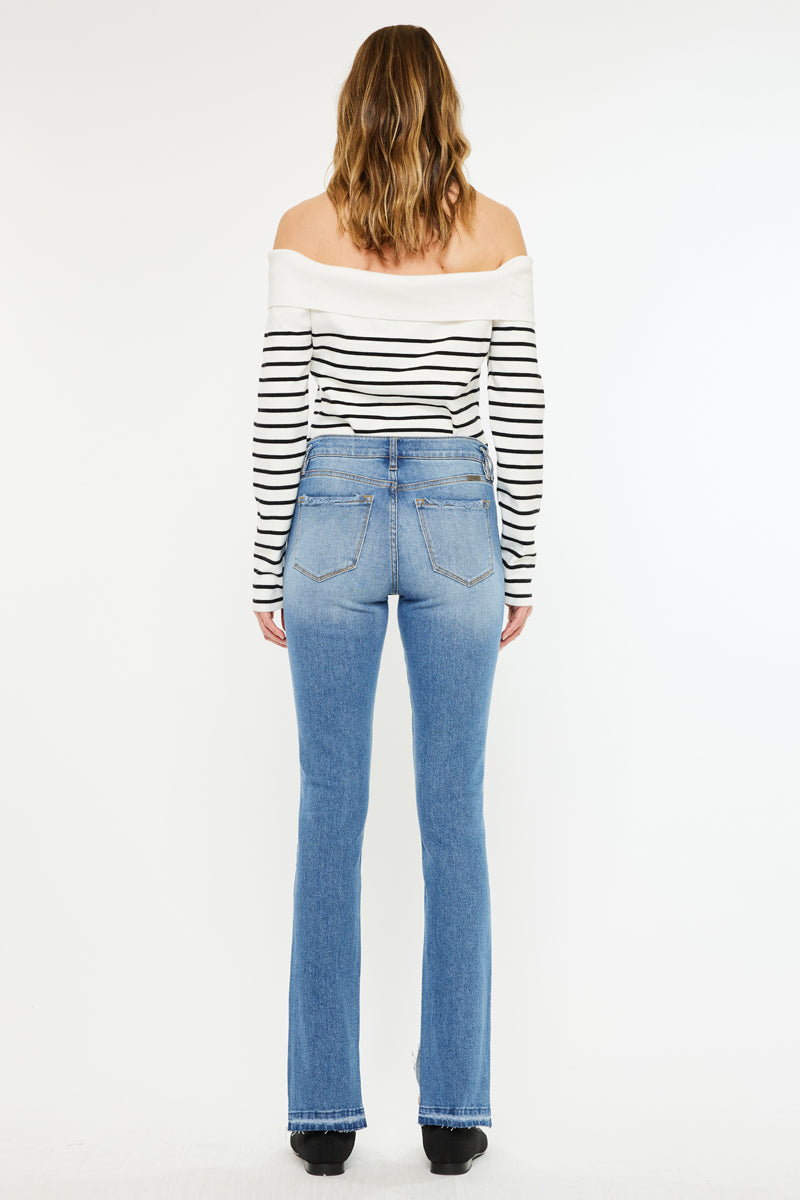 Women's Mid Rise Easy Skinny Jeans - Birdy