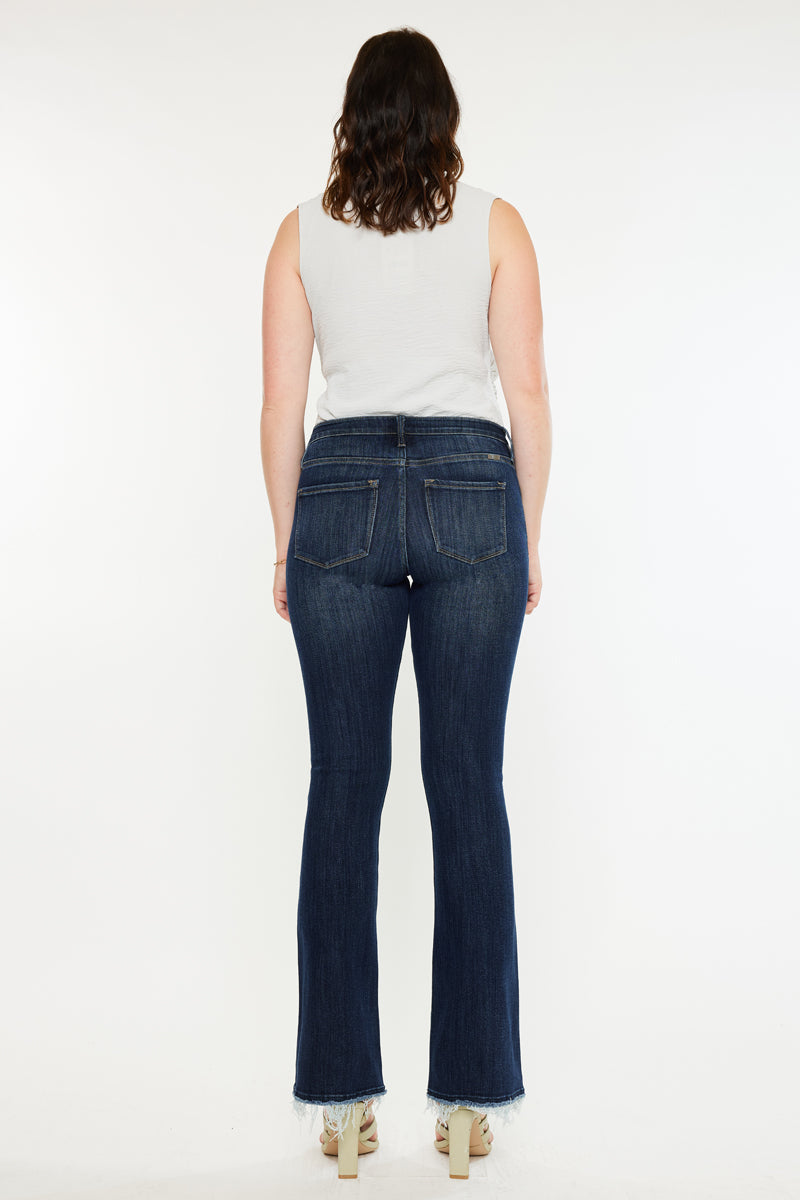 Women's Maternity Bootcut Jeans - Braisille