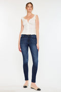 Women's Mid Rise Super Skinny Jeans - Ashlyn