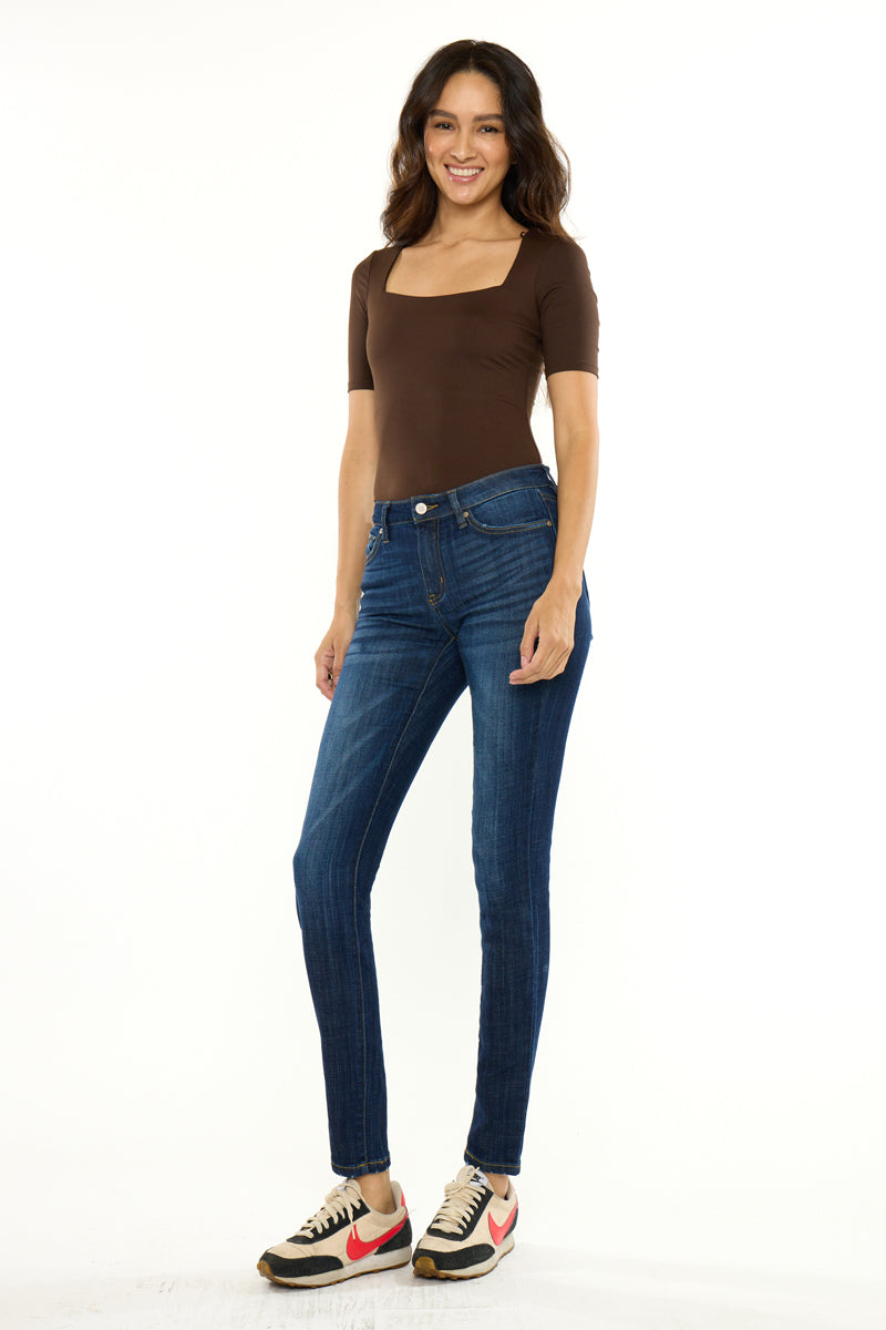 Women's Mid Rise Super Skinny Jeans - Ashlyn