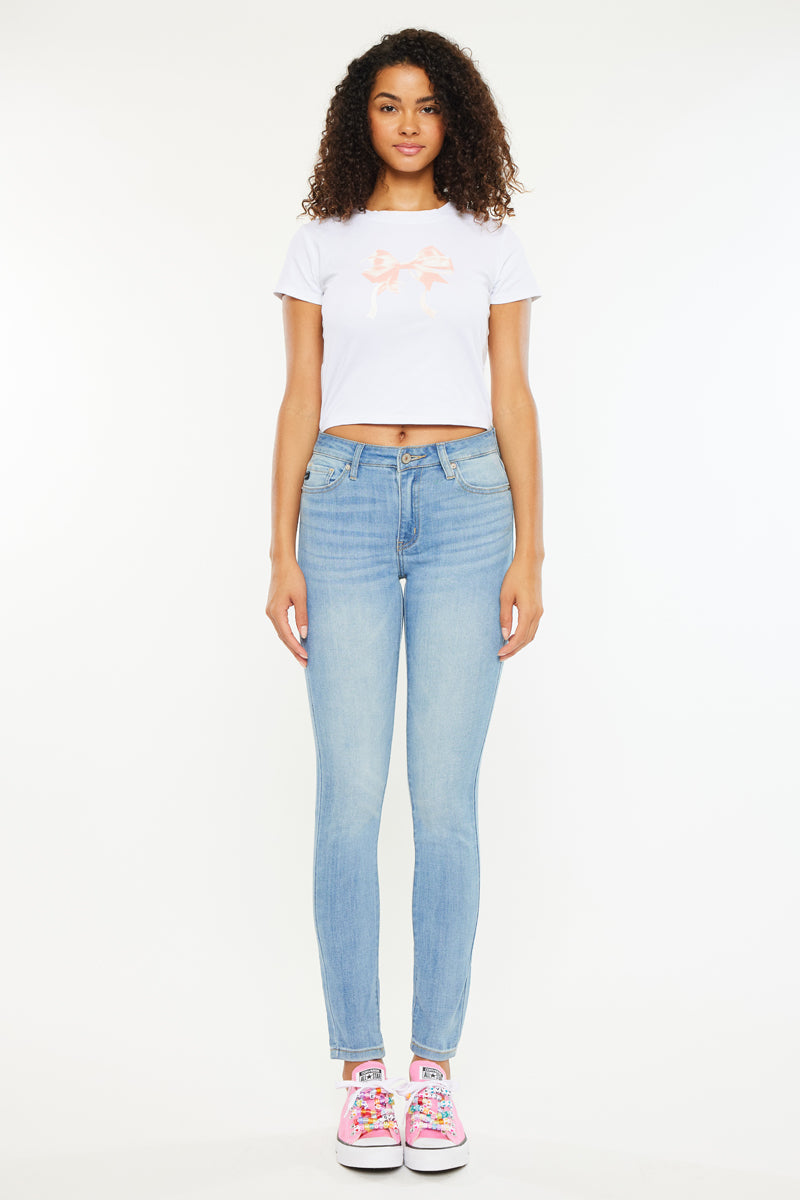 Women's Mid Rise Super Skinny Jeans - Ashlyn
