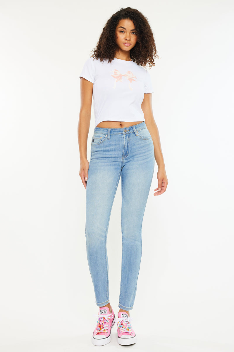 Women's Mid Rise Super Skinny Jeans - Ashlyn