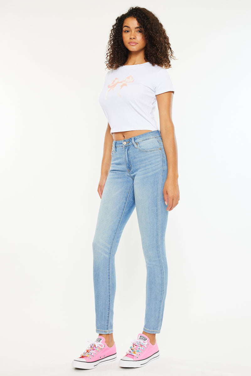 Women's Mid Rise Super Skinny Jeans - Ashlyn