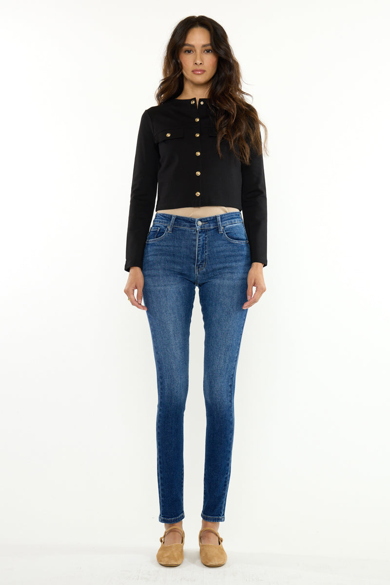 Women's High Rise Super Skinny Jeans - Caprice