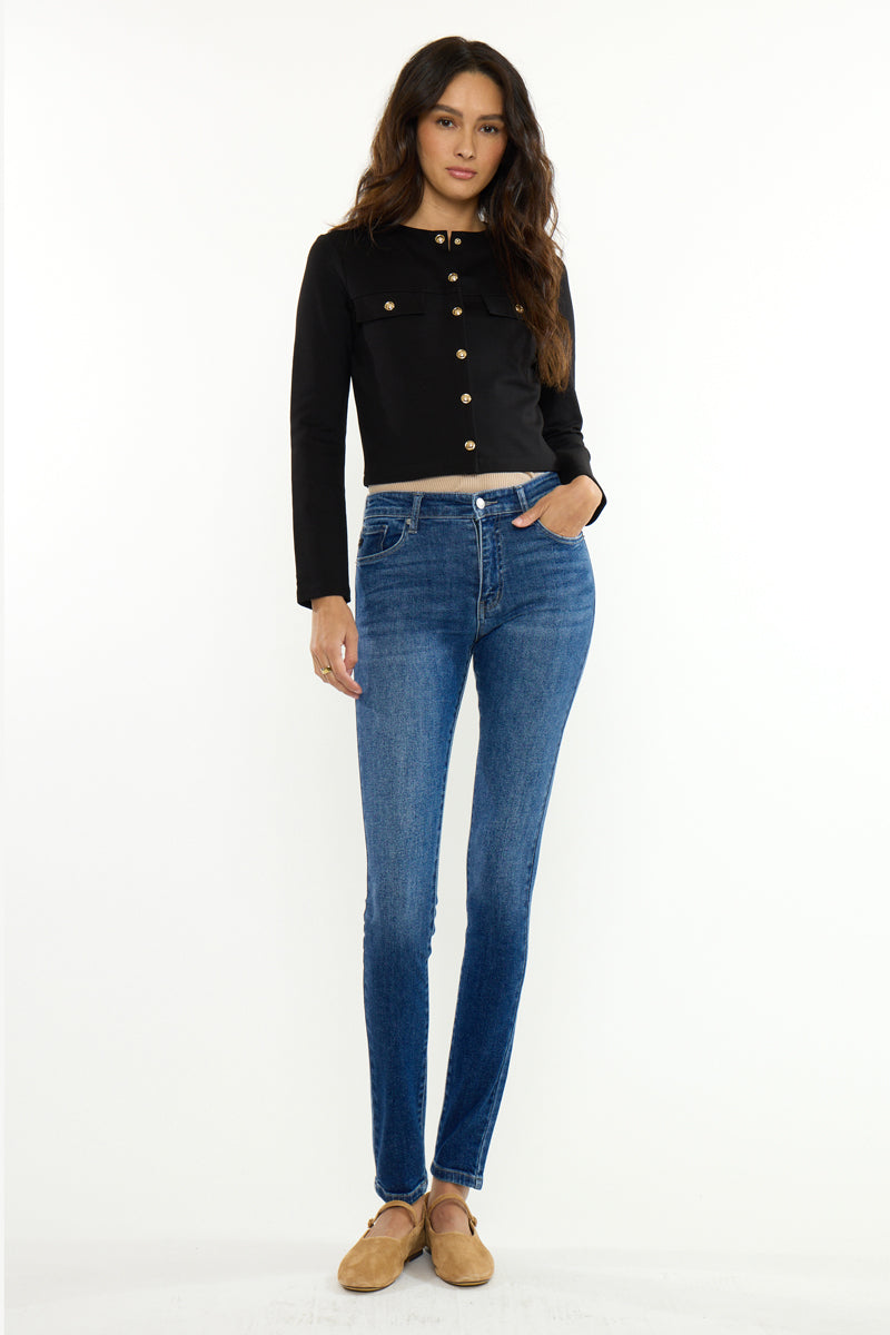 Women's High Rise Super Skinny Jeans - Caprice
