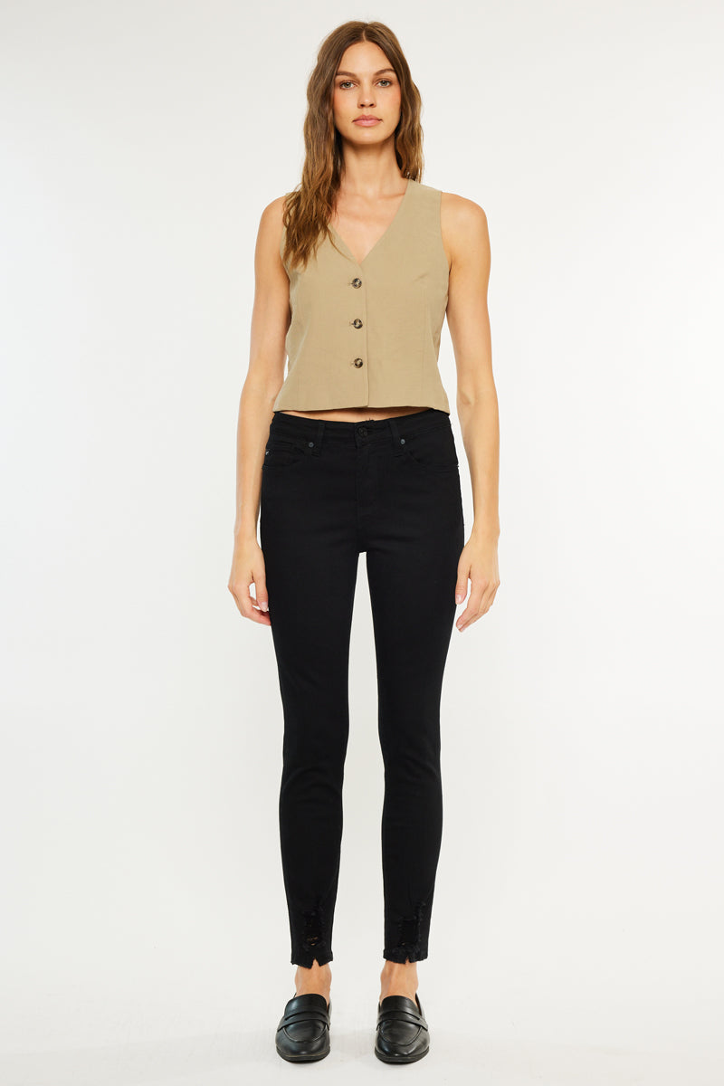 Women's High Rise Super Skinny Jeans - Aya