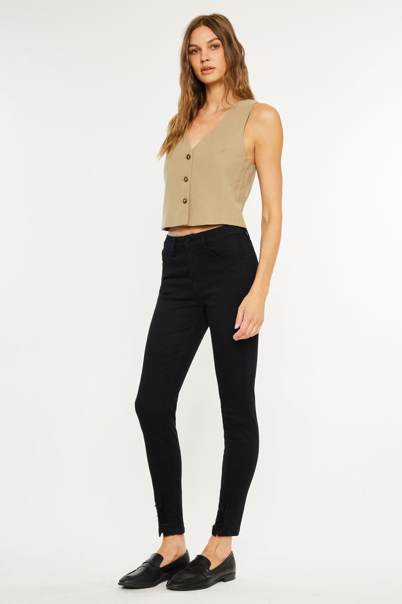 Women's High Rise Super Skinny Jeans - Aya