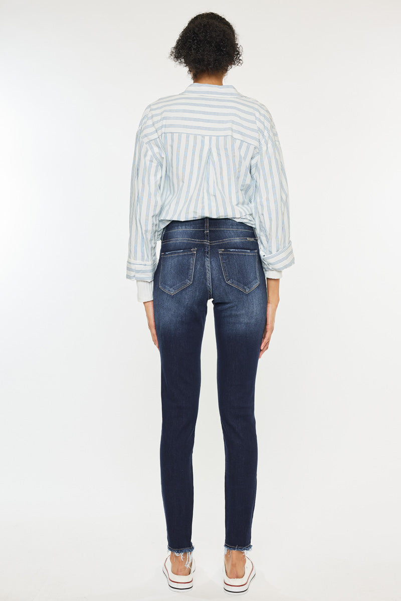 Women's High Rise Super Skinny Jeans - Anya