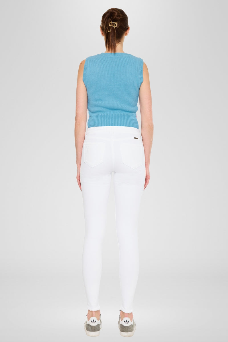 Women's High Rise Super Skinny Jeans - Ayan