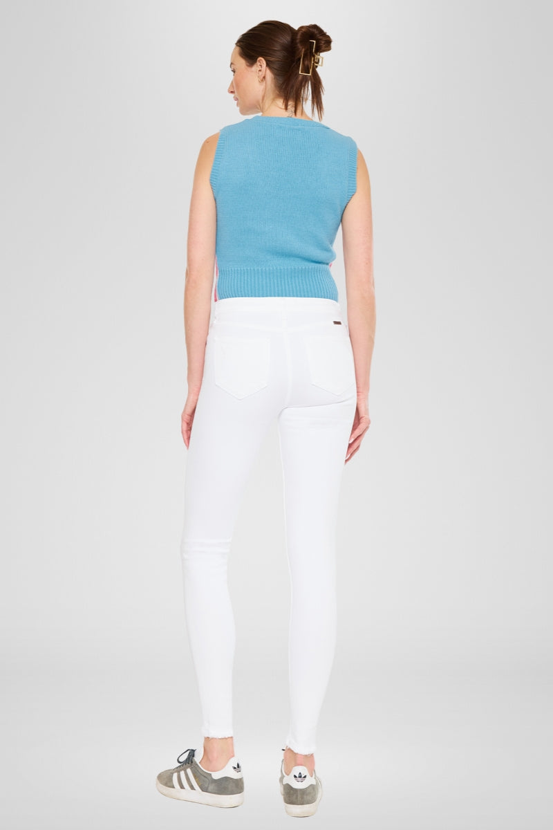 Women's High Rise Super Skinny Jeans - Ayan