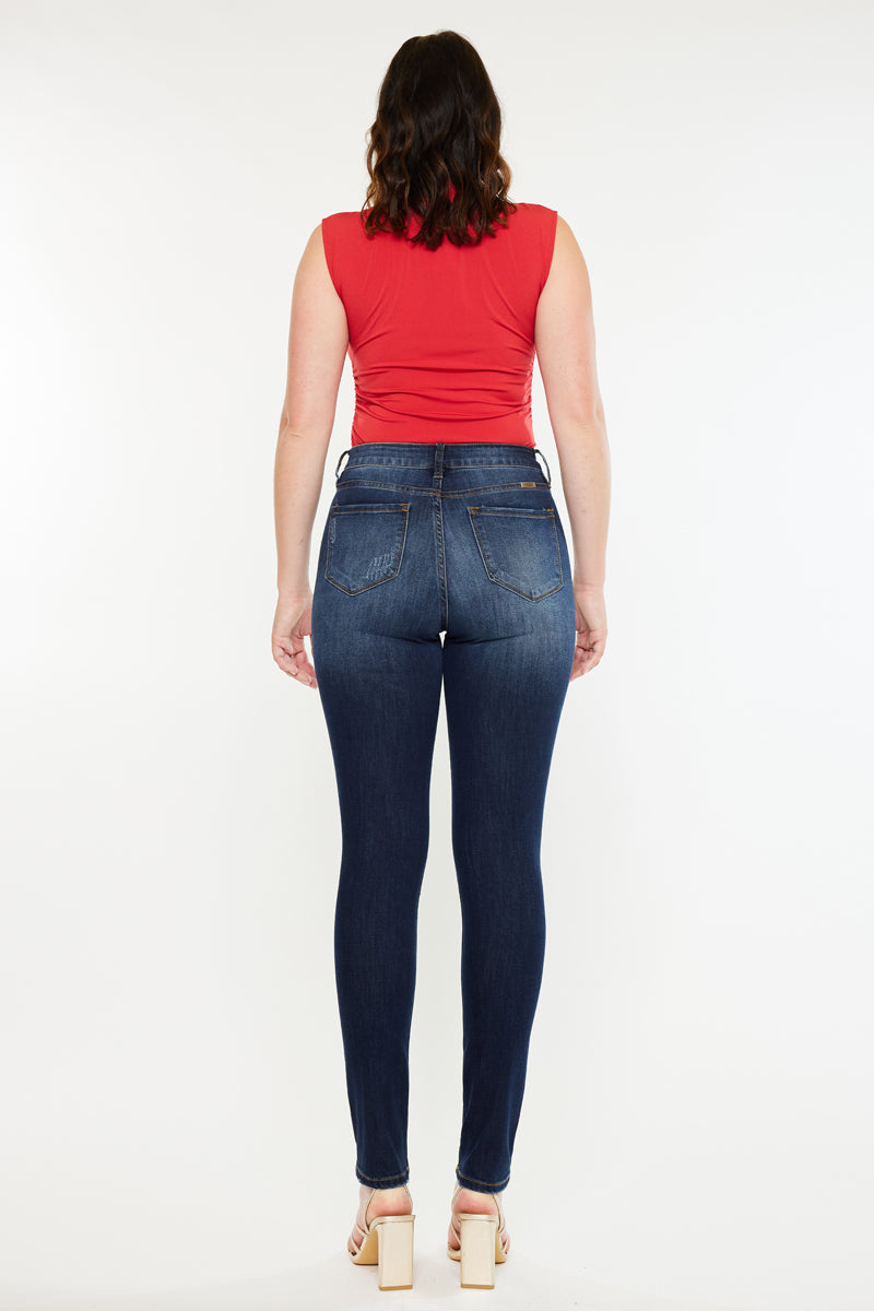 Women's High Rise Super Skinny Jeans - Candice