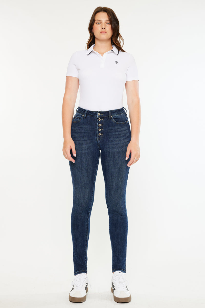 Women's High Rise Super Skinny Jeans - Birdie