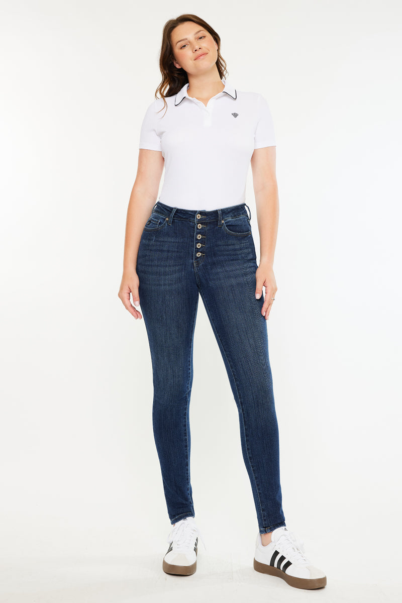 Women's High Rise Super Skinny Jeans - Birdie