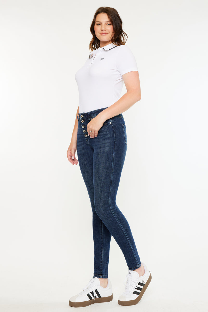 Women's High Rise Super Skinny Jeans - Birdie