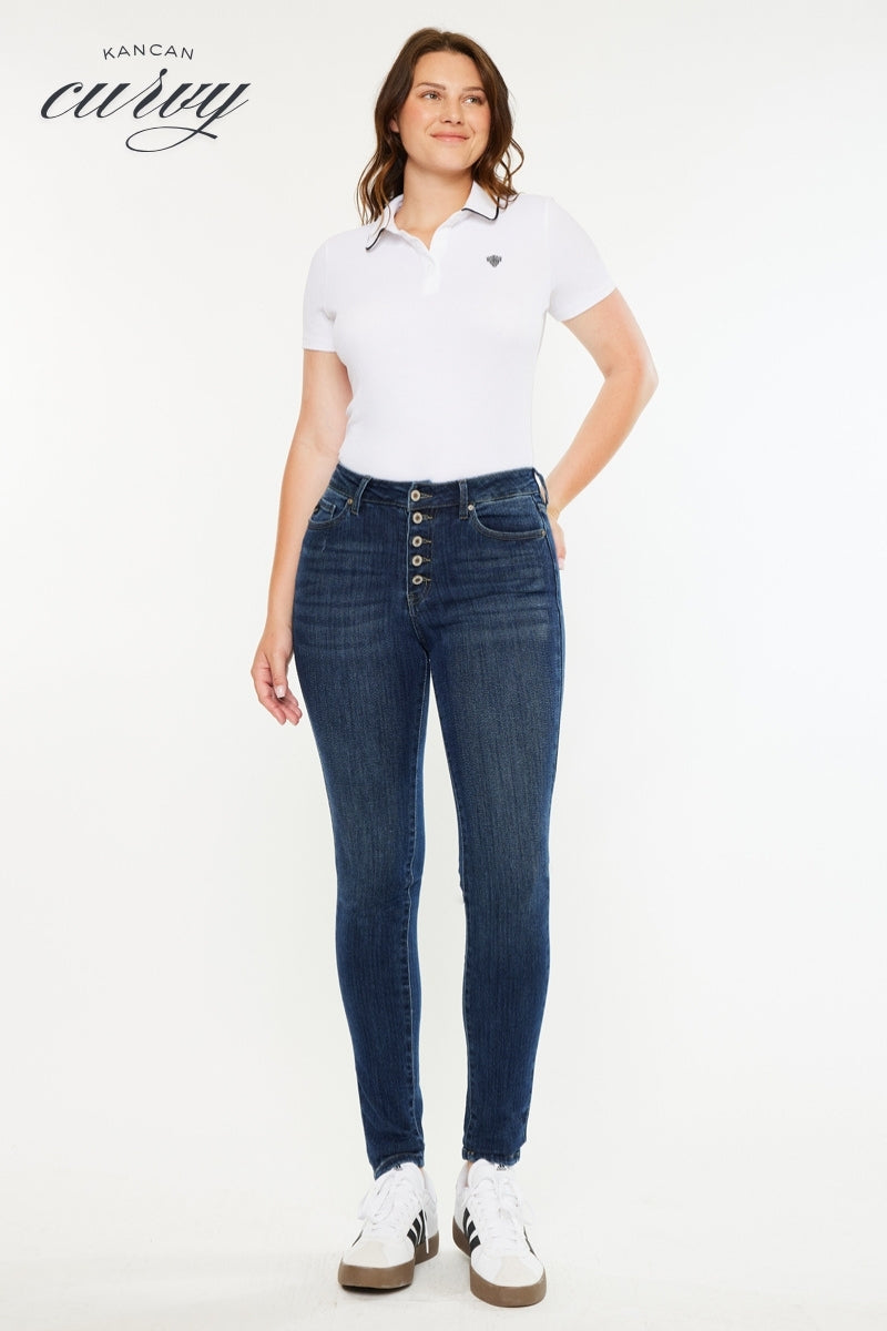 Women's High Rise Super Skinny Jeans - Birdie