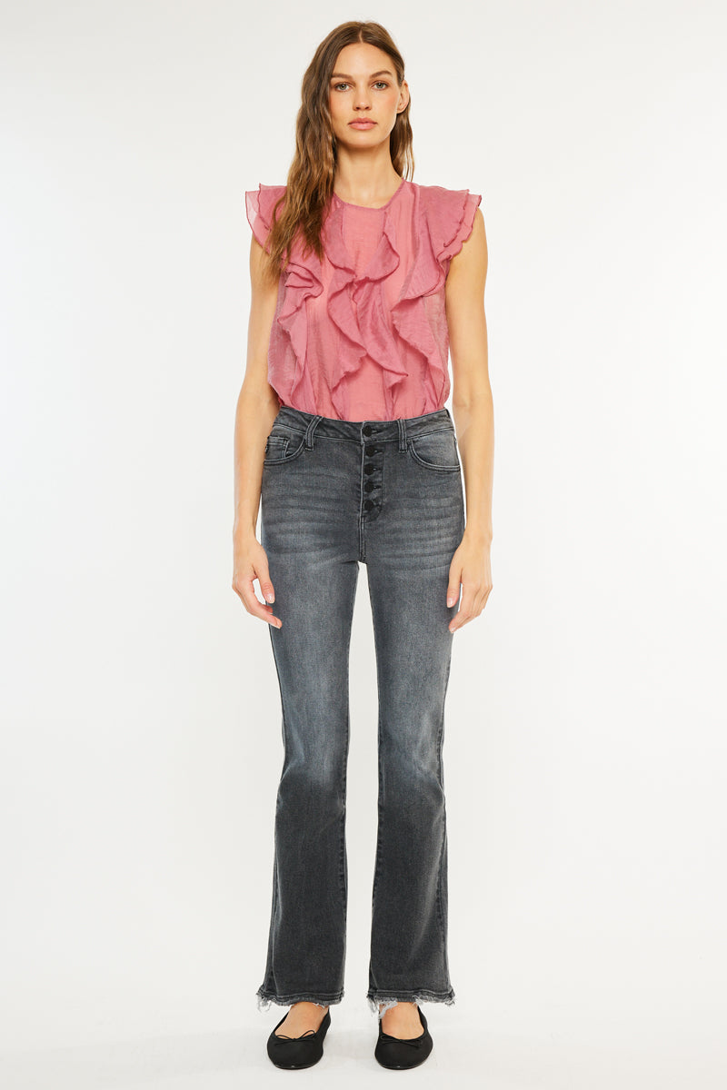 Women's Ultra High Rise Flare Jeans - Anita