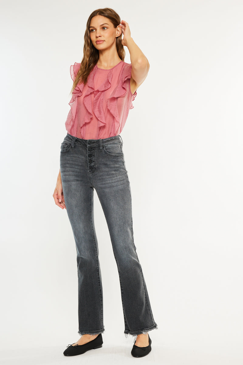 Women's Ultra High Rise Flare Jeans - Anita