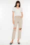 Women's High Rise Mom Jeans - Bliss