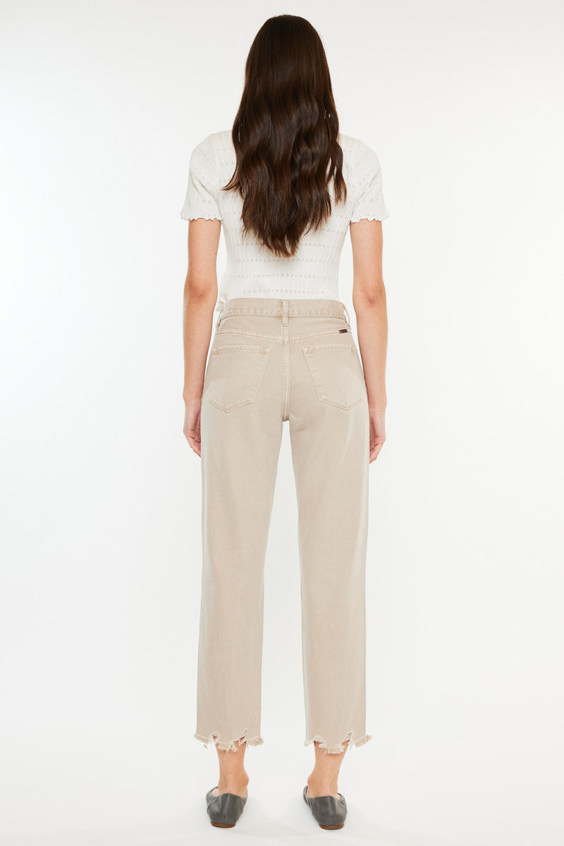 Women's High Rise Mom Jeans - Bliss
