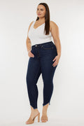 Women's Plus Size High Rise Ankle Skinny Jeans - Ani