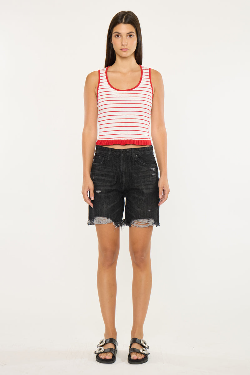 Women's Ultra High Rise Denim Shorts - Carissa
