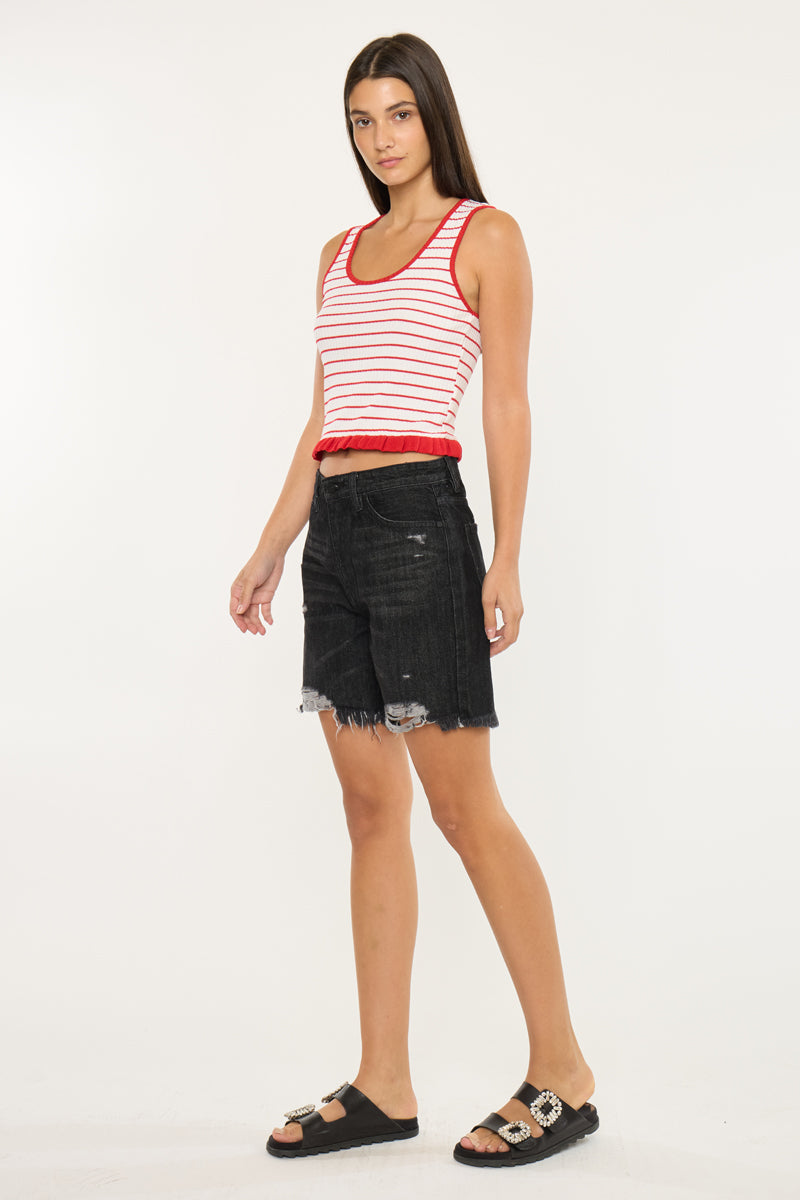 Women's Ultra High Rise Denim Shorts - Carissa