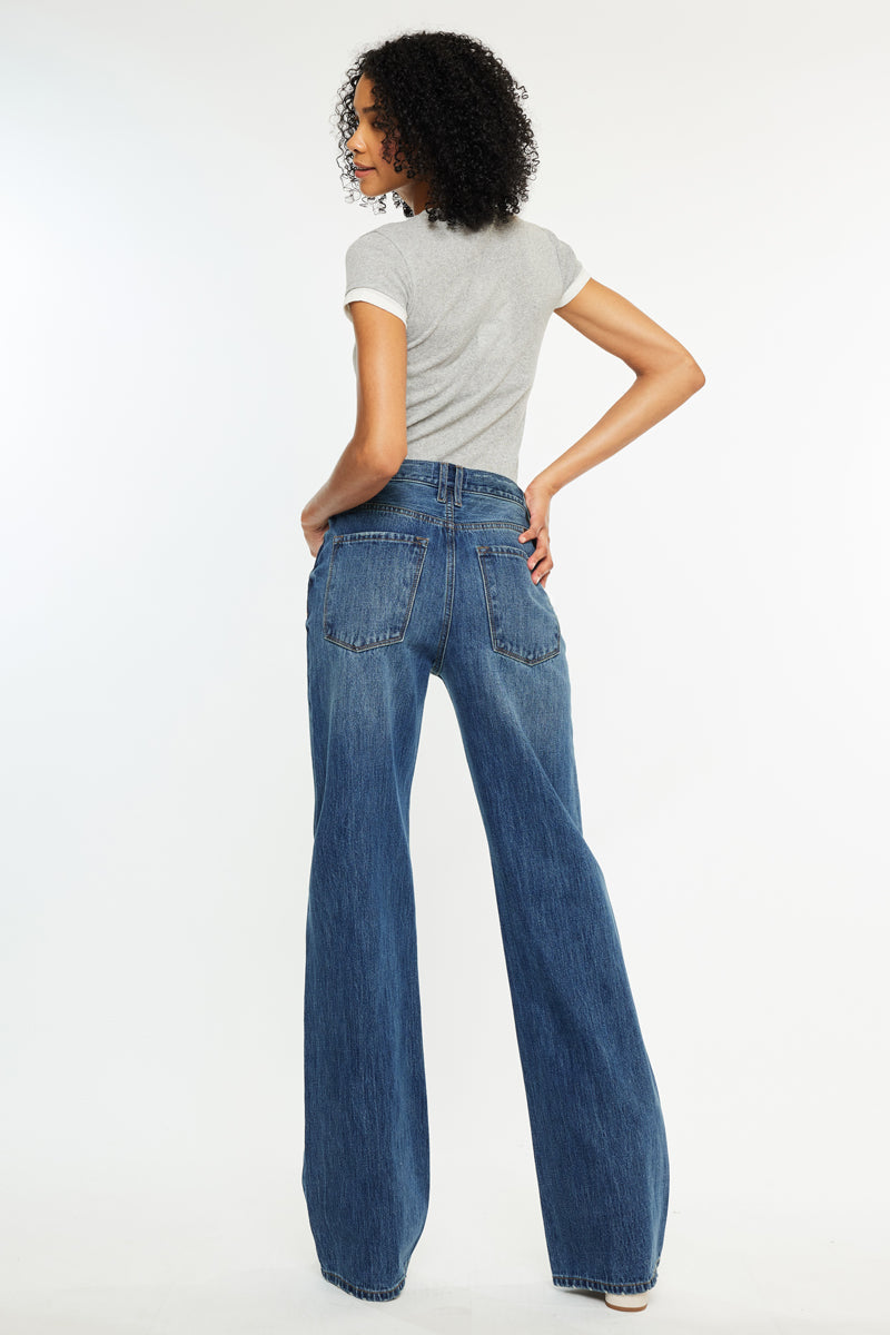 Women's Ultra High Rise 90's Flare Jeans - Ariena