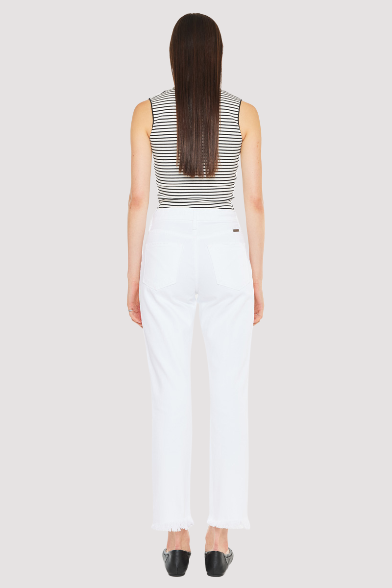 Women's High Rise Straight Jeans - Cammie