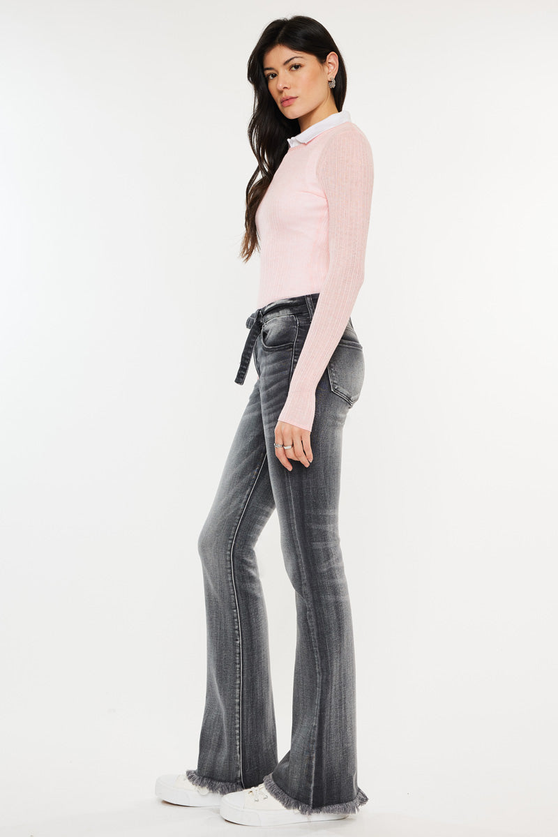 Women's Low Rise Bootcut Jeans - Alexis