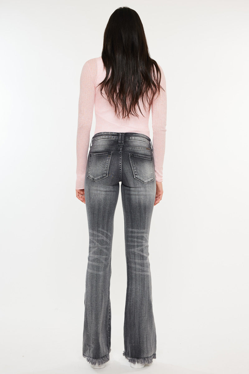 Women's Low Rise Bootcut Jeans - Alexis
