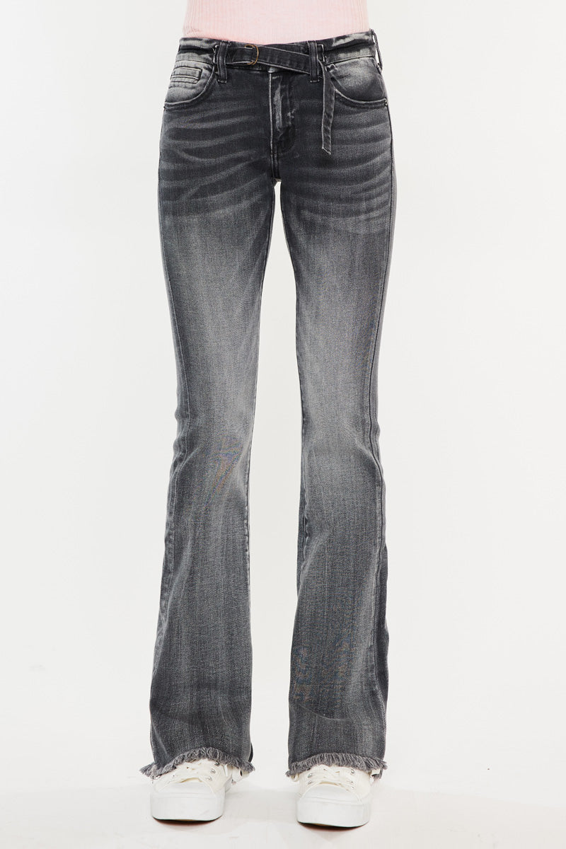 Women's Low Rise Bootcut Jeans - Alexis
