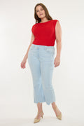 Women's Plus Size High Rise Kick-Flare Jeans - Anahi