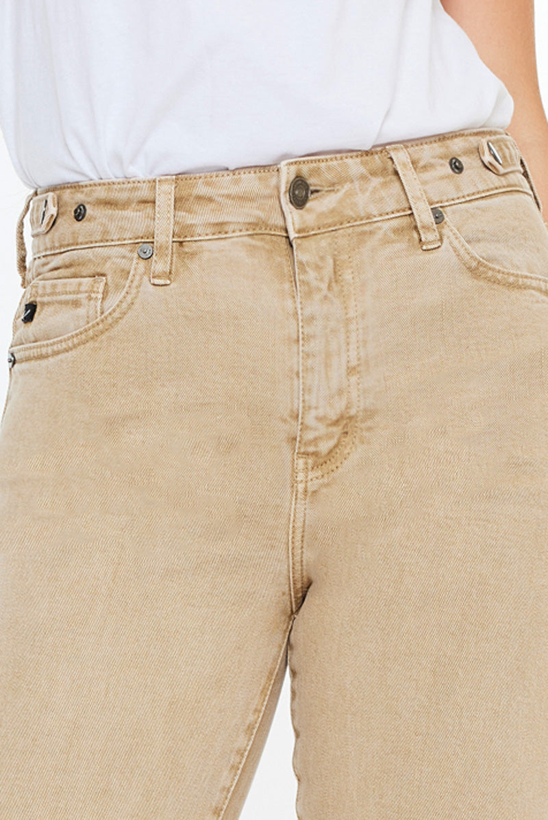 Women's High Rise True Straight Jeans - Ashley