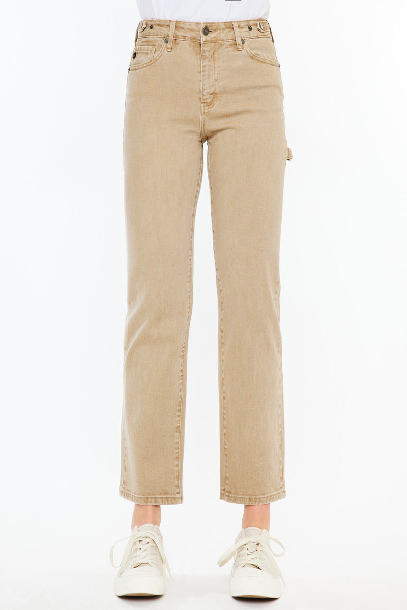 Women's High Rise True Straight Jeans - Ashley