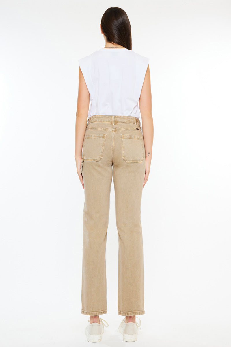 Women's High Rise True Straight Jeans - Ashley