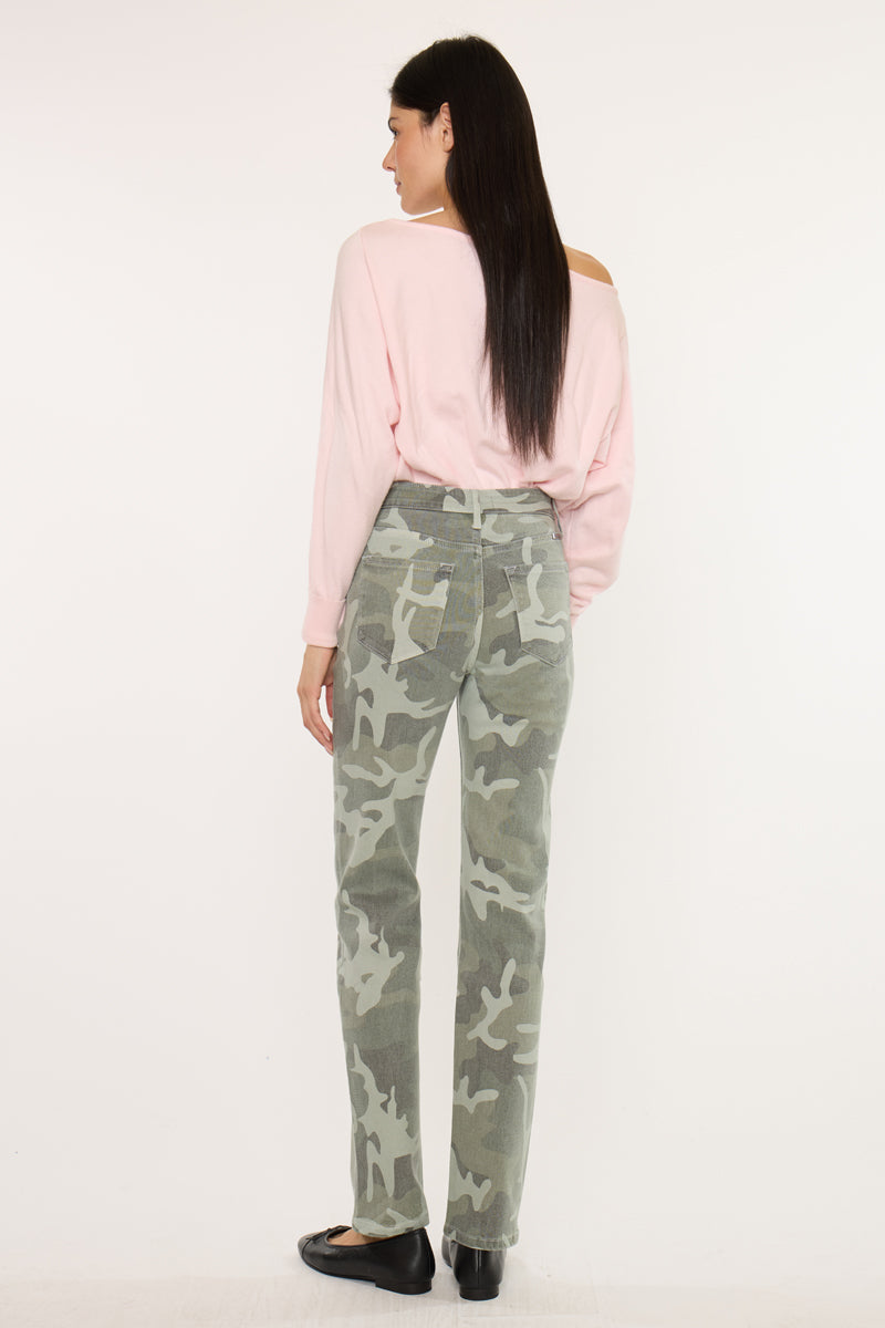 Women's High Rise Straight Jeans - Allie