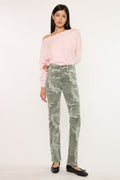 Women's High Rise Straight Jeans - Allie
