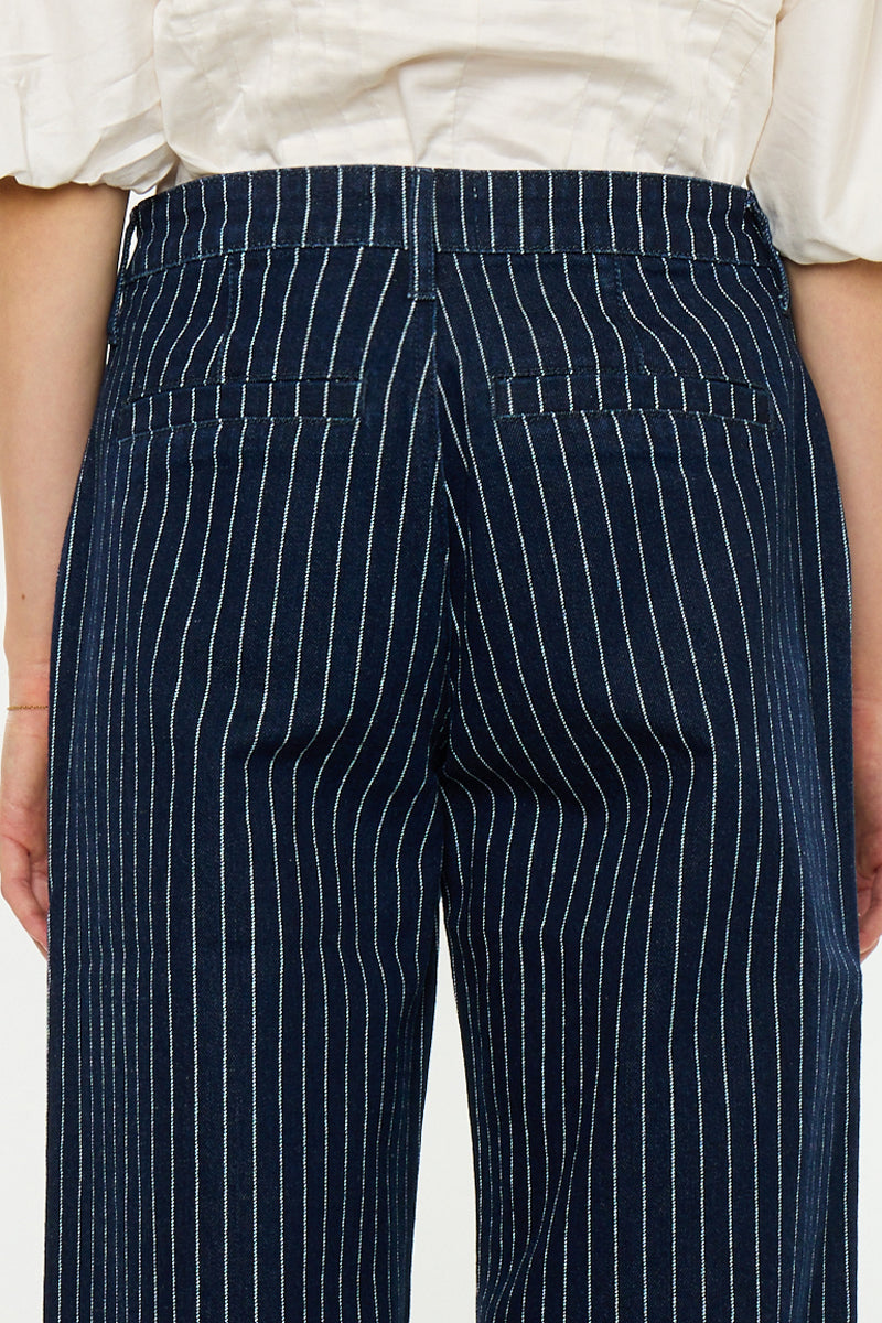 Women's High Rise Wide Leg Jeans - Ally