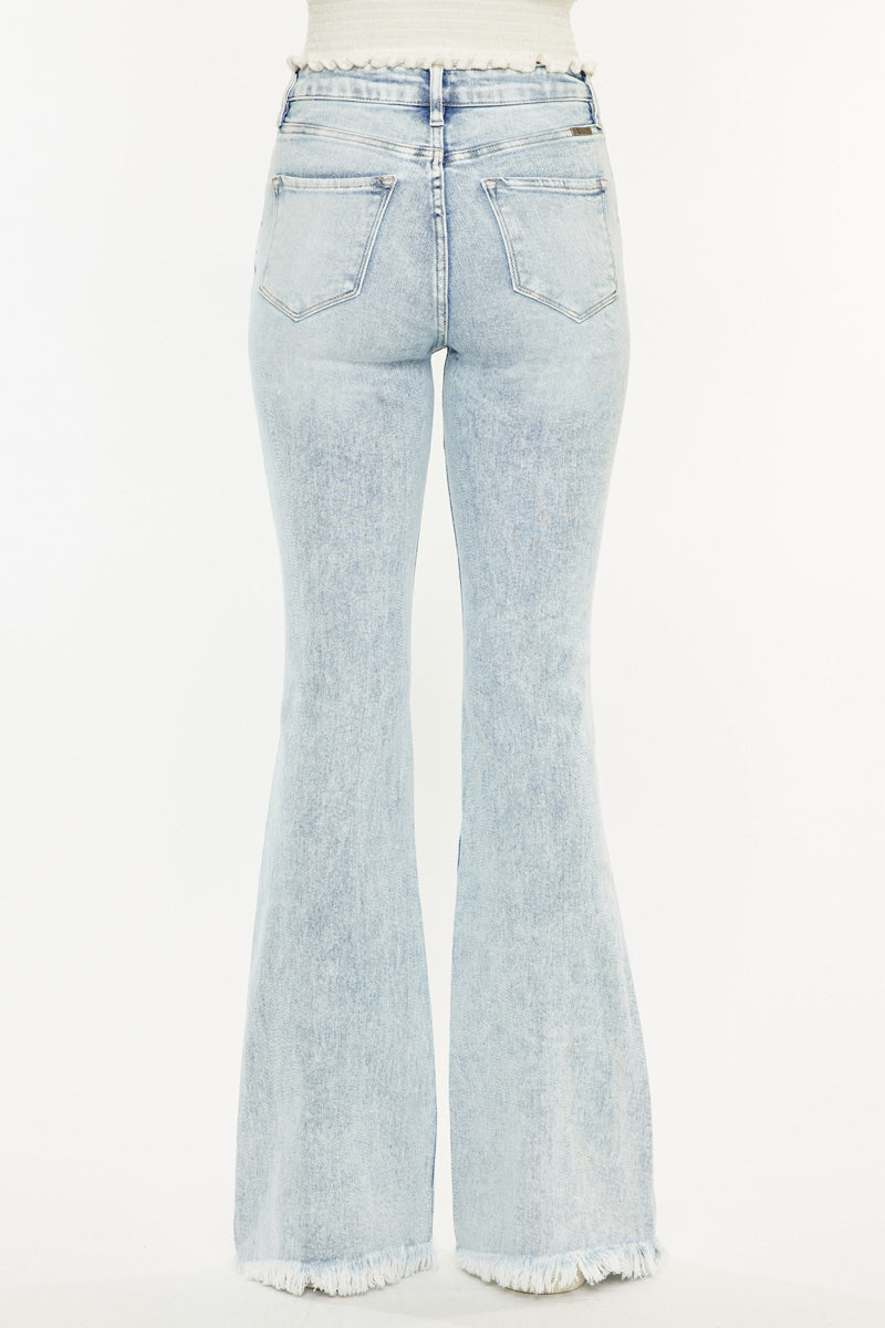 Women's High Rise Flare Jeans - Ashton