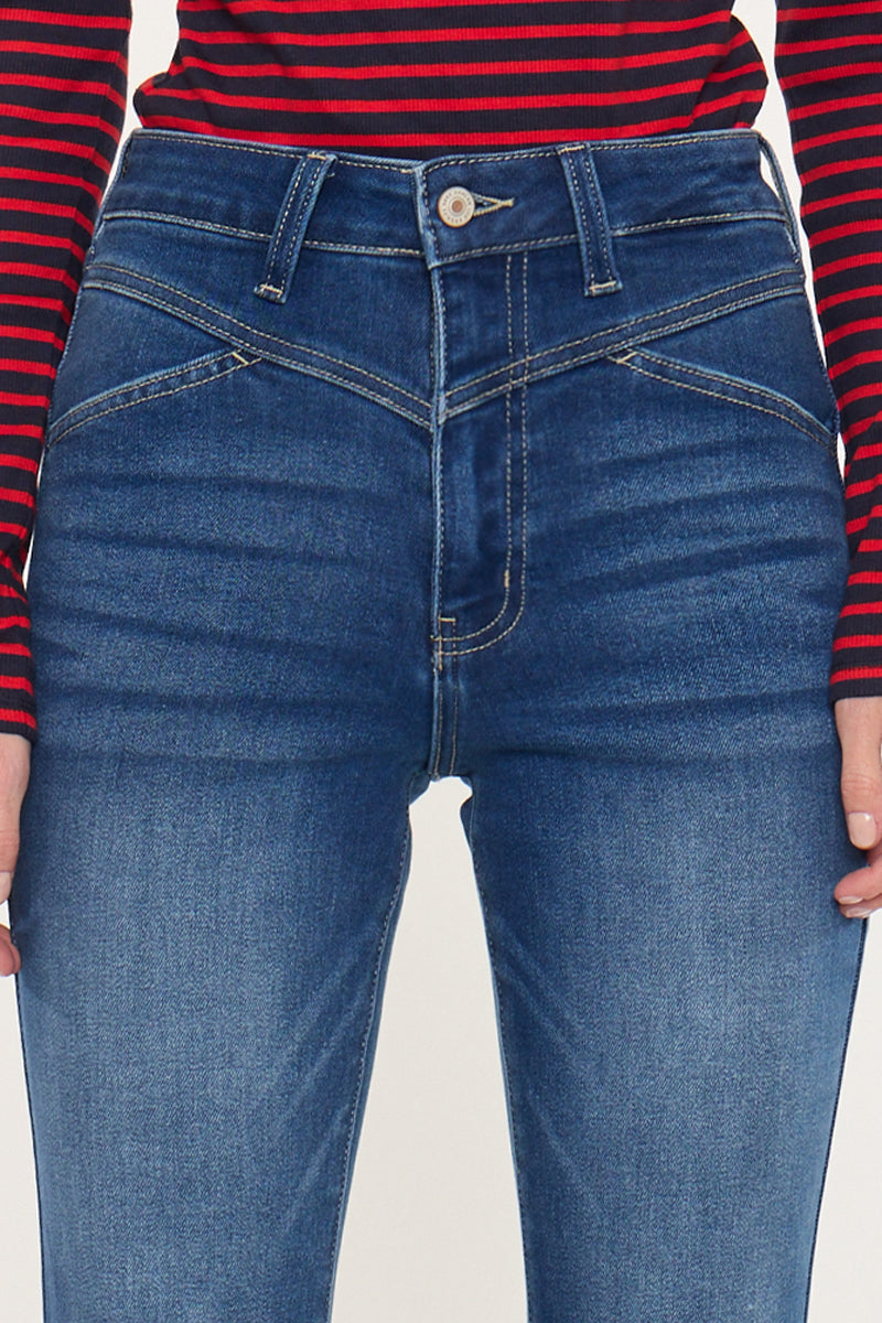 Women's High Rise Flare Jeans - Ashton