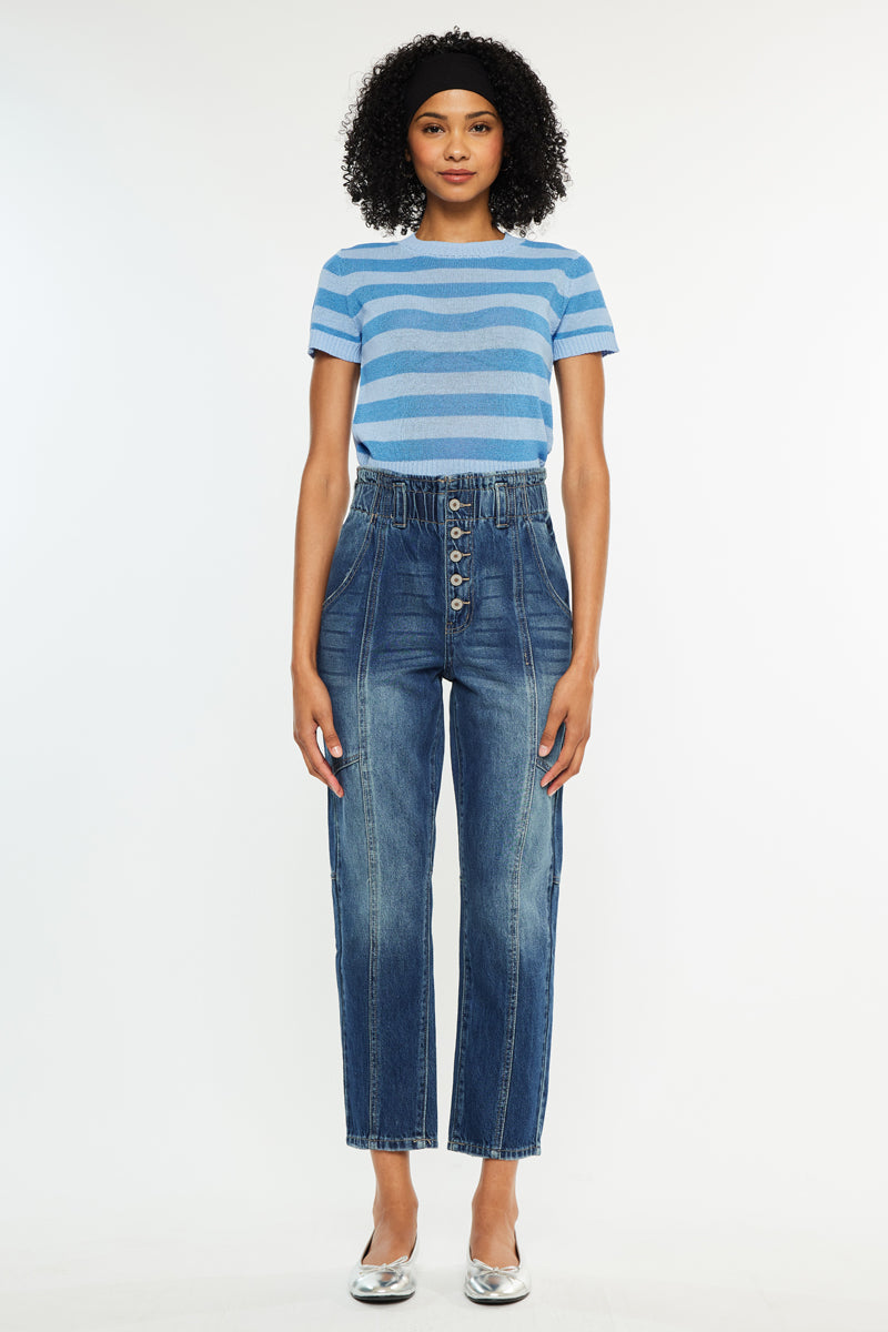 Women's Ultra High Rise Mom Jeans - Bronte